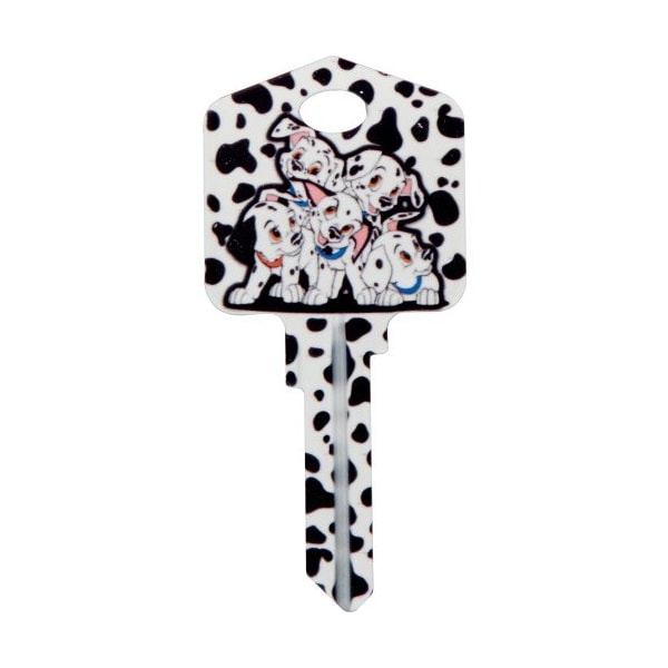 Hillman Disney 101 Dalmatians House Key Blank 66/97 KW1/KW10 Single For Kwikset and Titan Locks 87643 - main